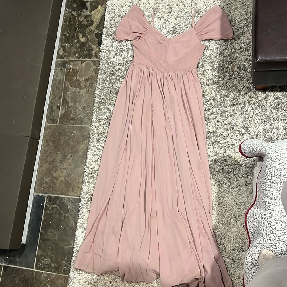 Light pink gown